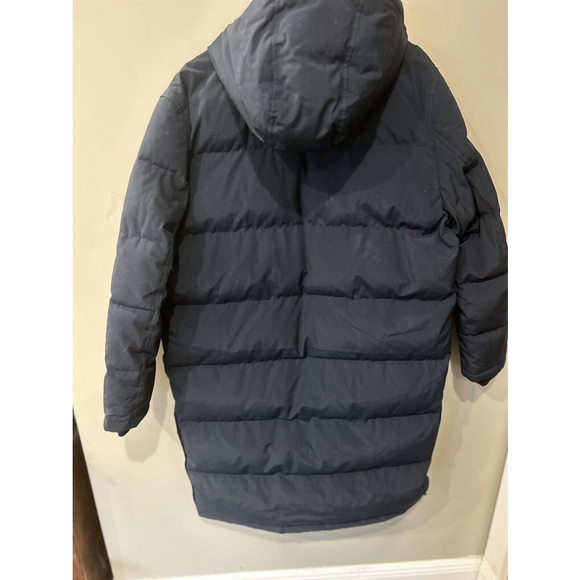 Levi’s Full Length Navy Parka Jacket | NWOT | Size Large - Picture 2 of 9